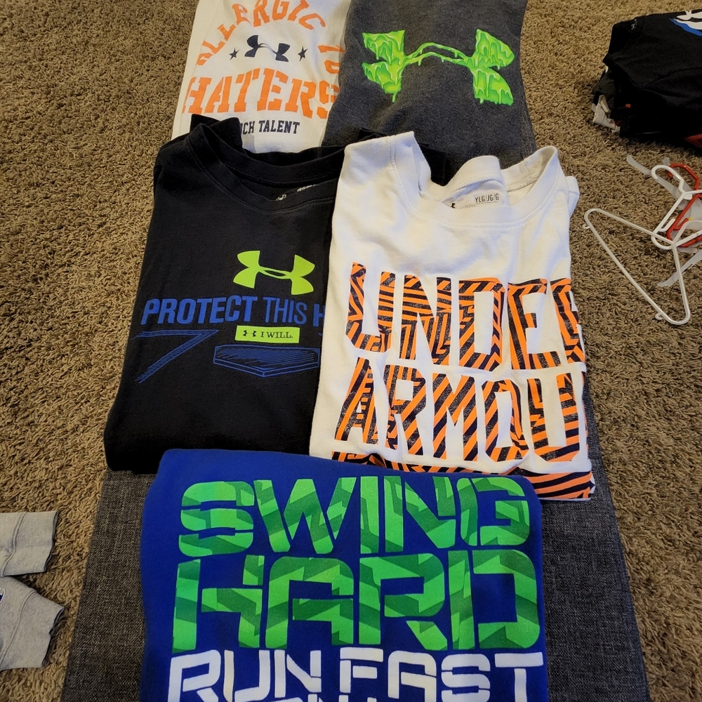 5 Under Armour Shirts